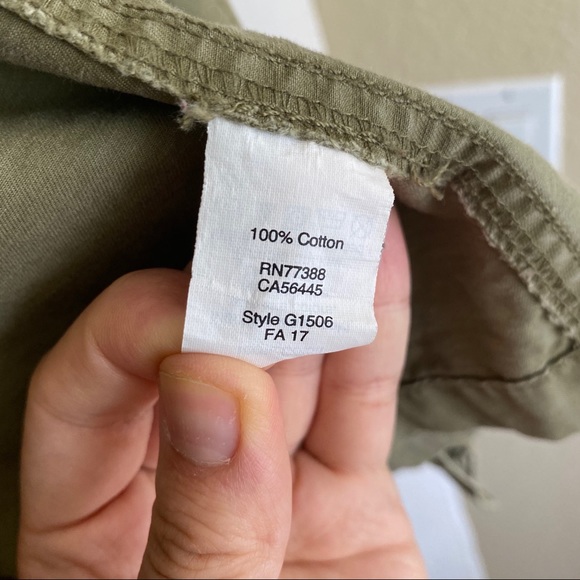 J. Crew Army Green Military Jacket - Picture 6 of 6